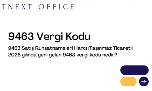 2026 yeni vergi 9463